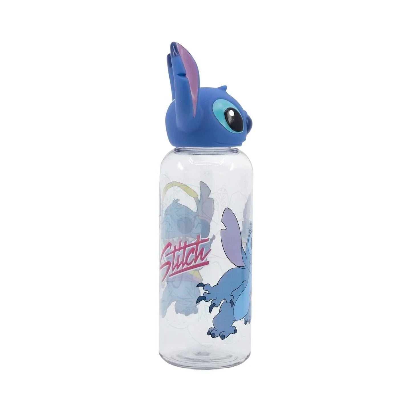 Disney Stitch Flowers 3D Figurine Bottle 560ml