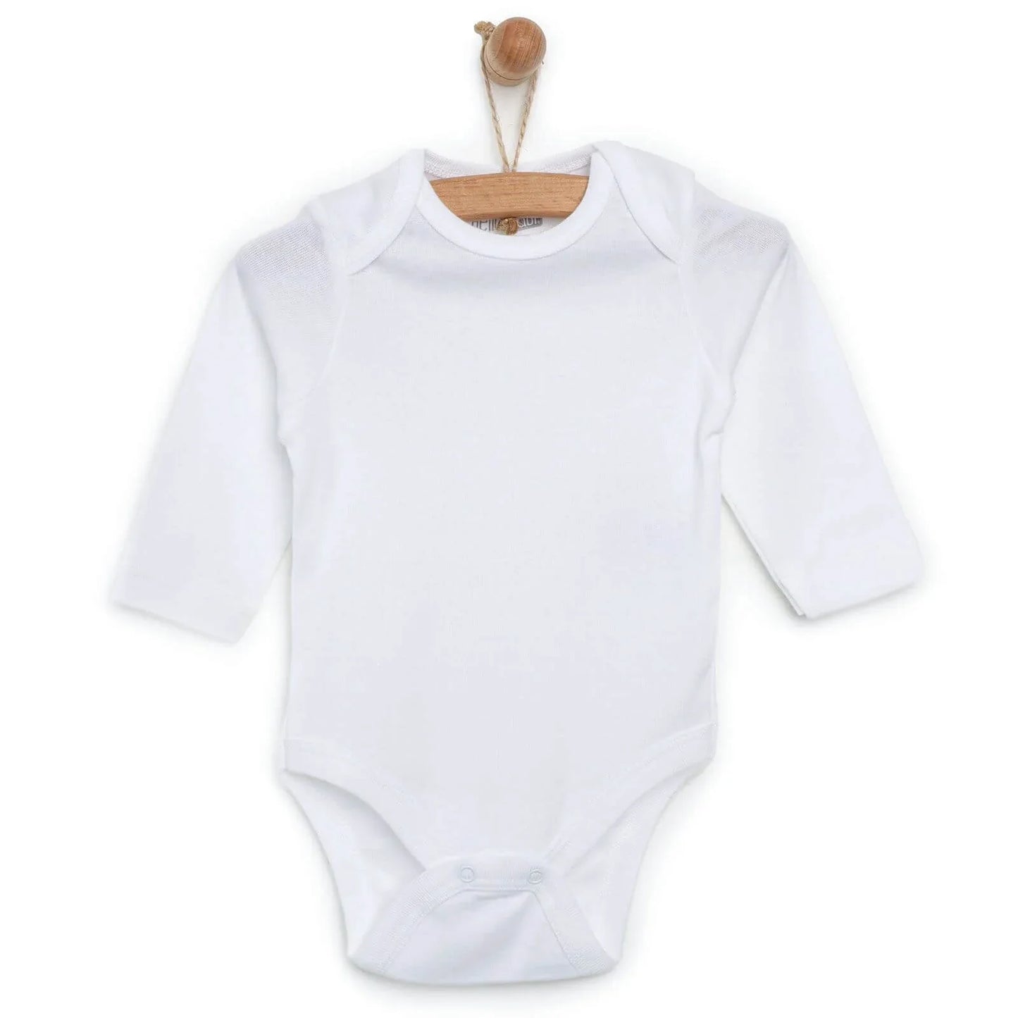 HelloBaby Unisex Long Sleeve Bodysuit 5 pcs