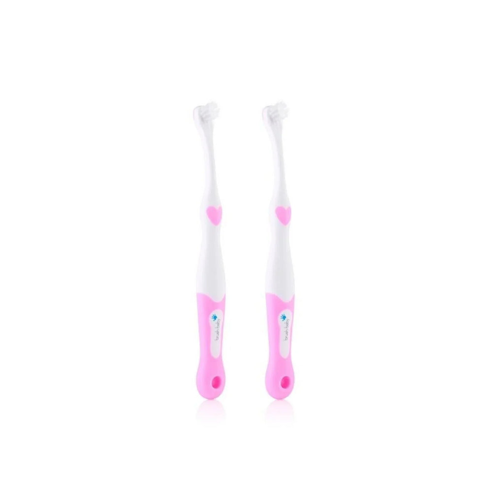 brush-baby First Brush Pack of 2 - Mixed Colours