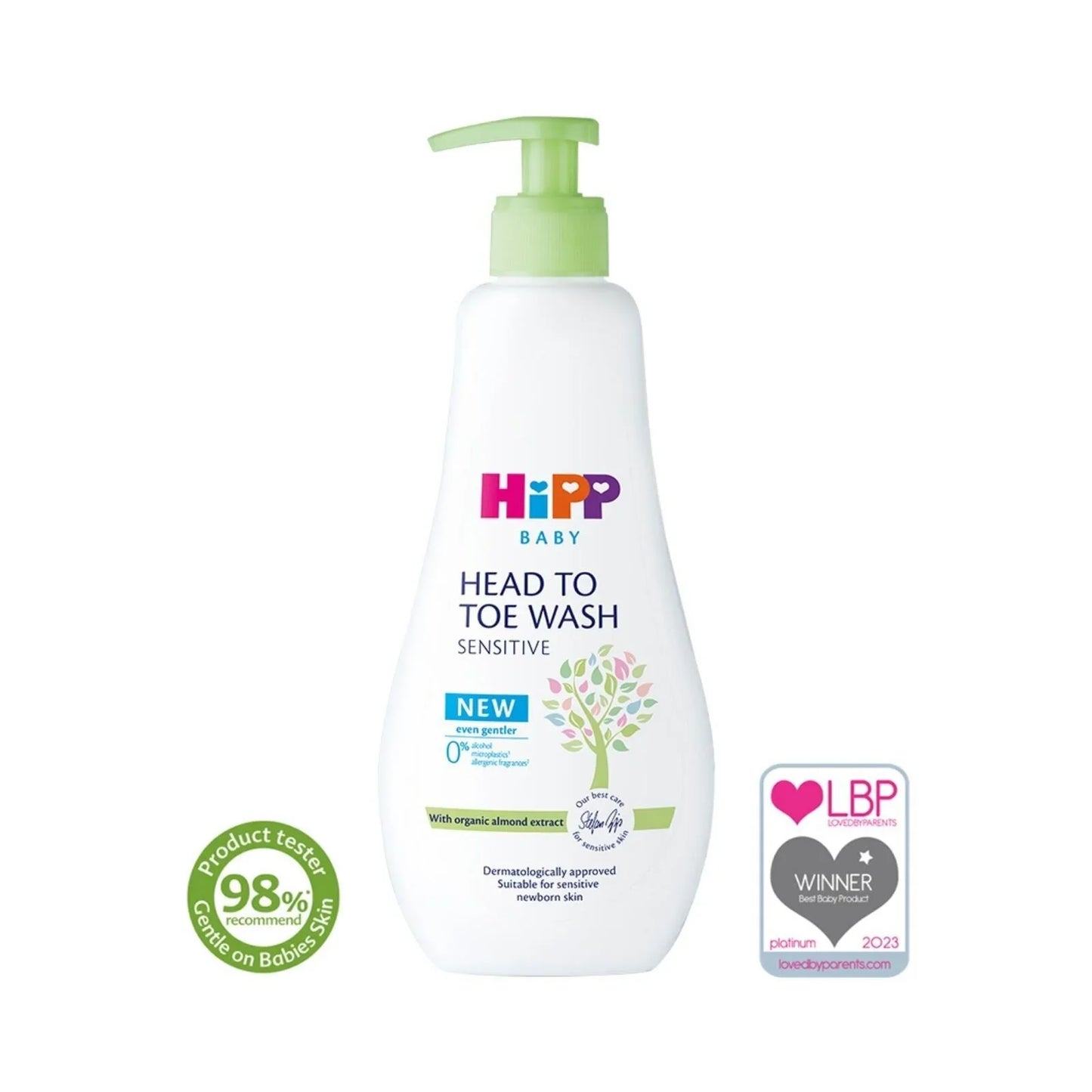 HiPP Head to Toe Baby Wash 400ml