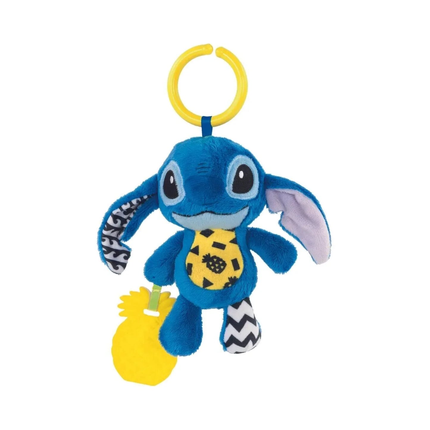 Disney Baby-Stitch Soft Rattle Travel Plush