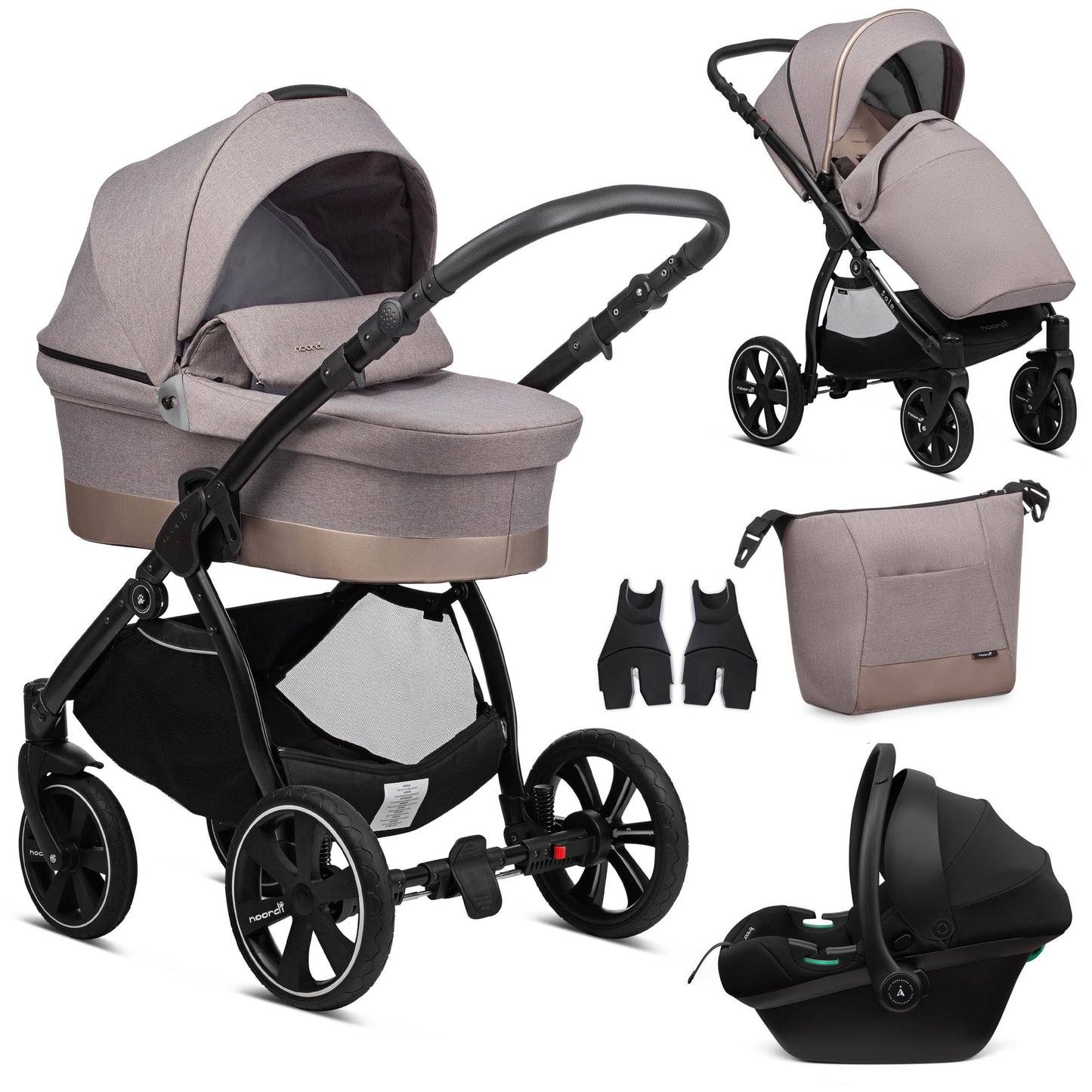 Noordi Sole Go 3in1 + Terra Car Seat