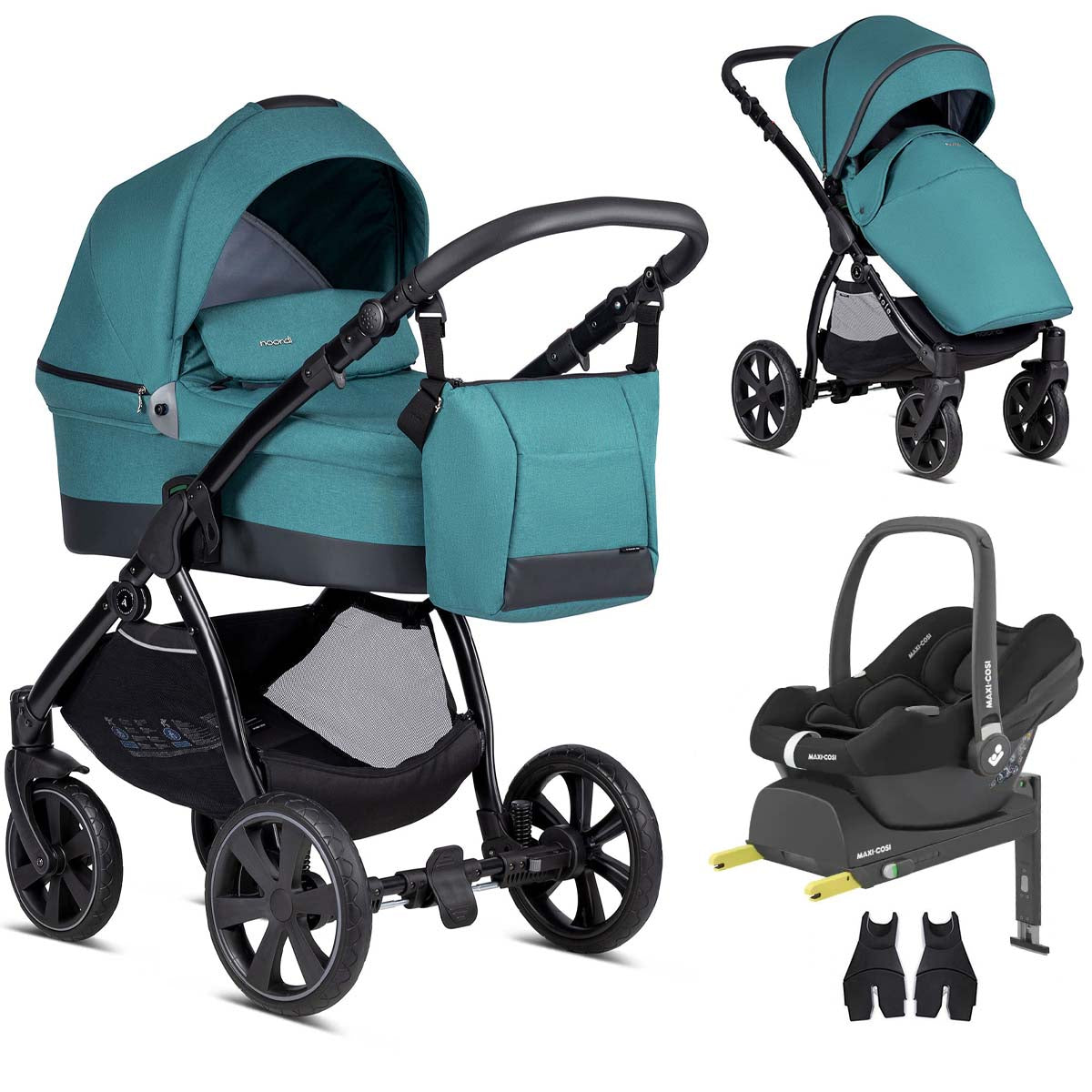 Noordi Sole Go 3in1 + Cabriofix + Isofix Base