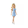 Barbie Fashionistas Doll 237 with Blue Bows Dress