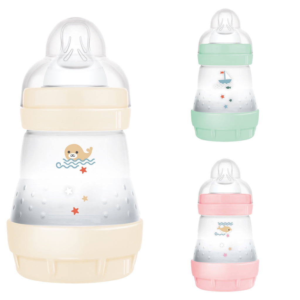 MAM Easy Start 160mls Bottle - Assorted (PACK OF 1 - SINGLE BOTTLE) - DESIGN MAY VARY TO IMAGE SHOWN