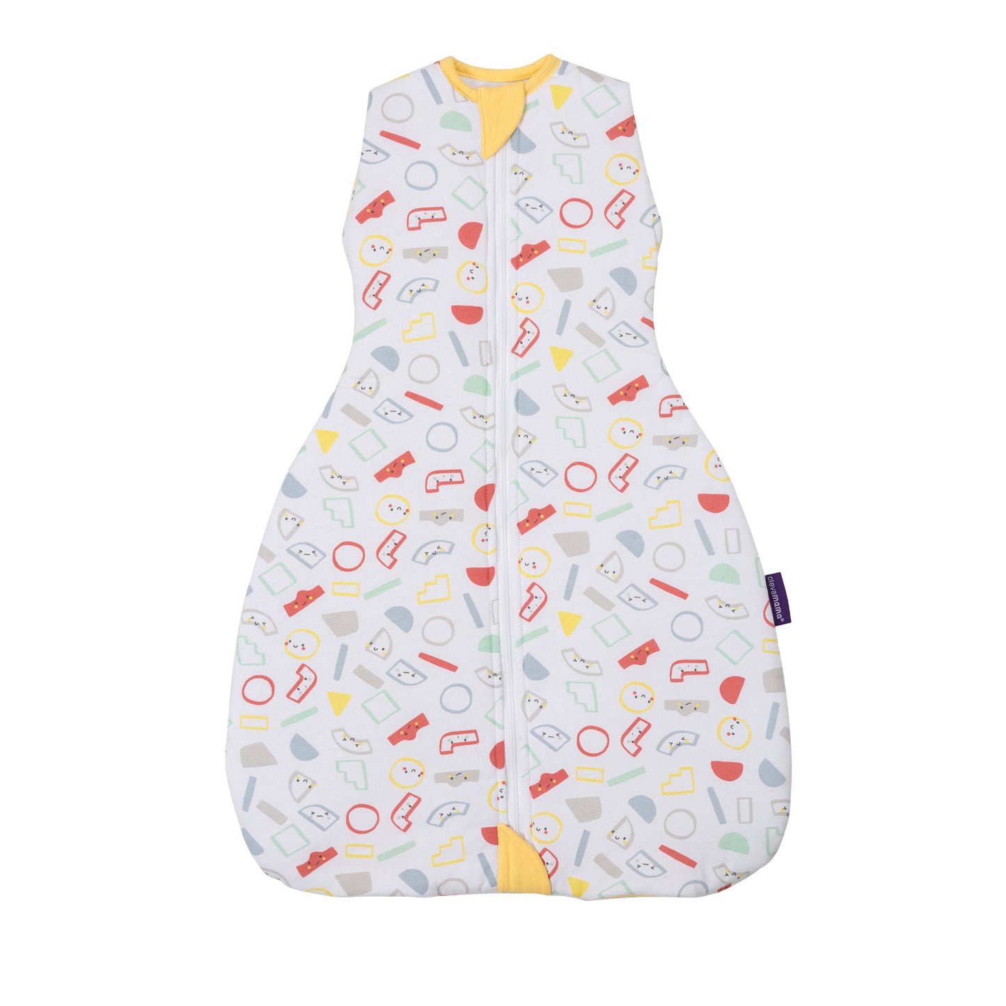 Clevamama 3 in 1 Nite Nite Romper & Sleep Bag - 2.5Tog (0-9 months)