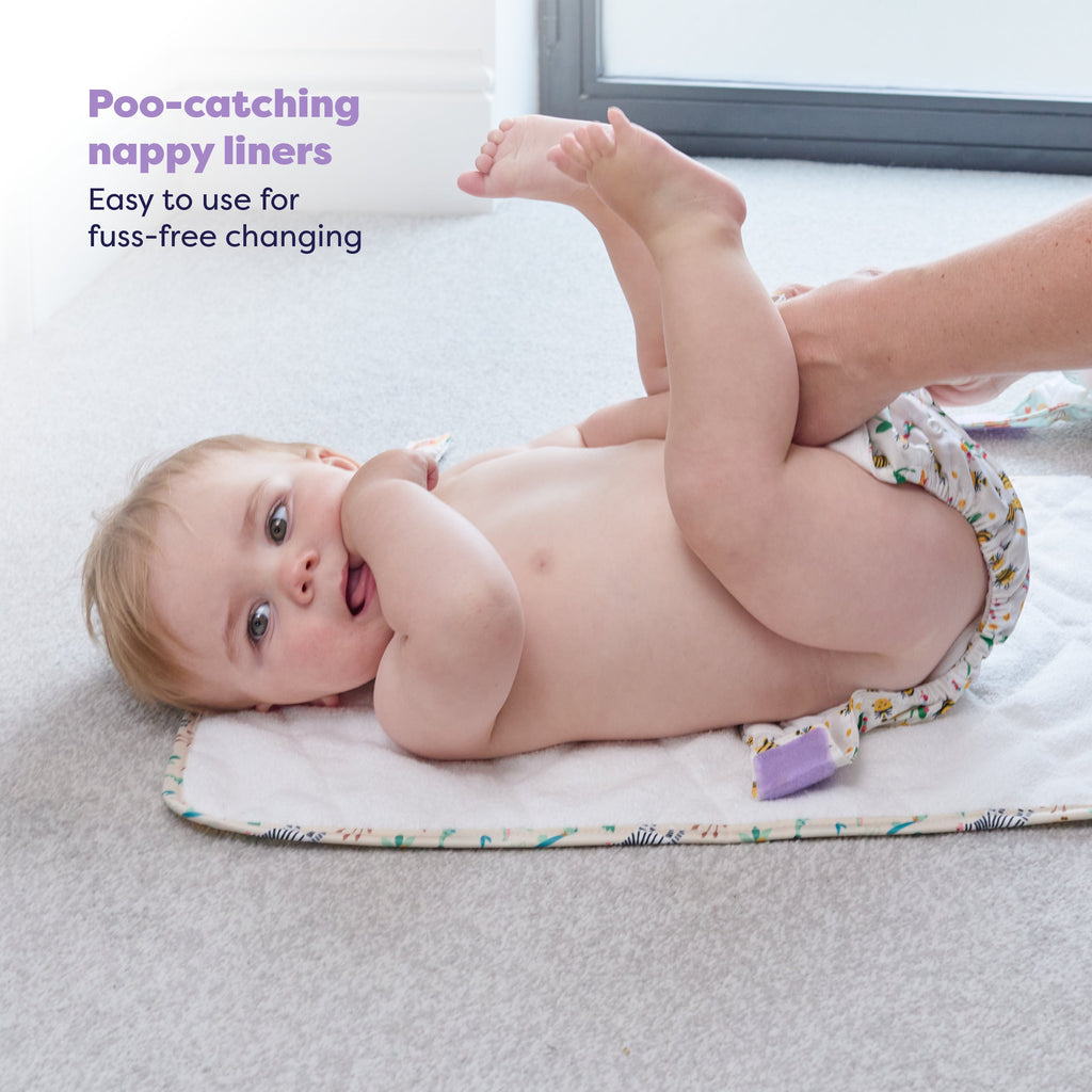 The Essentials Reusable Nappy Bundle in Paintbox Pastels