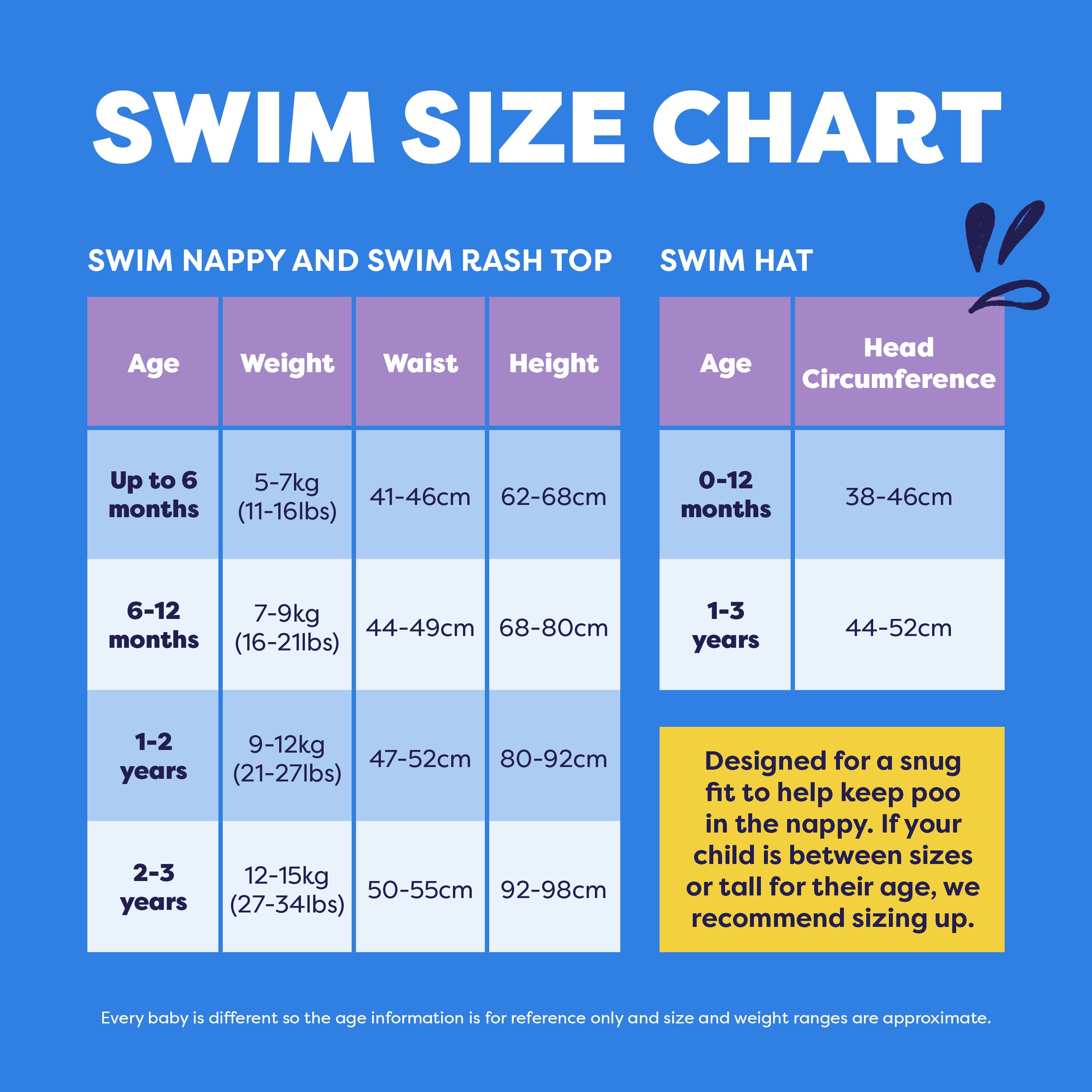 Reusable Swim Nappy in Busy Bees