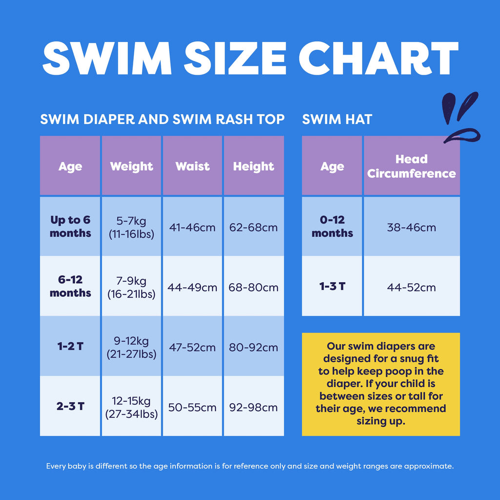 Reusable Swim Nappy in Juicy Fruit