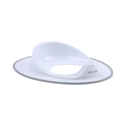 Dreambaby Toilet Topper with Grey Trim - White