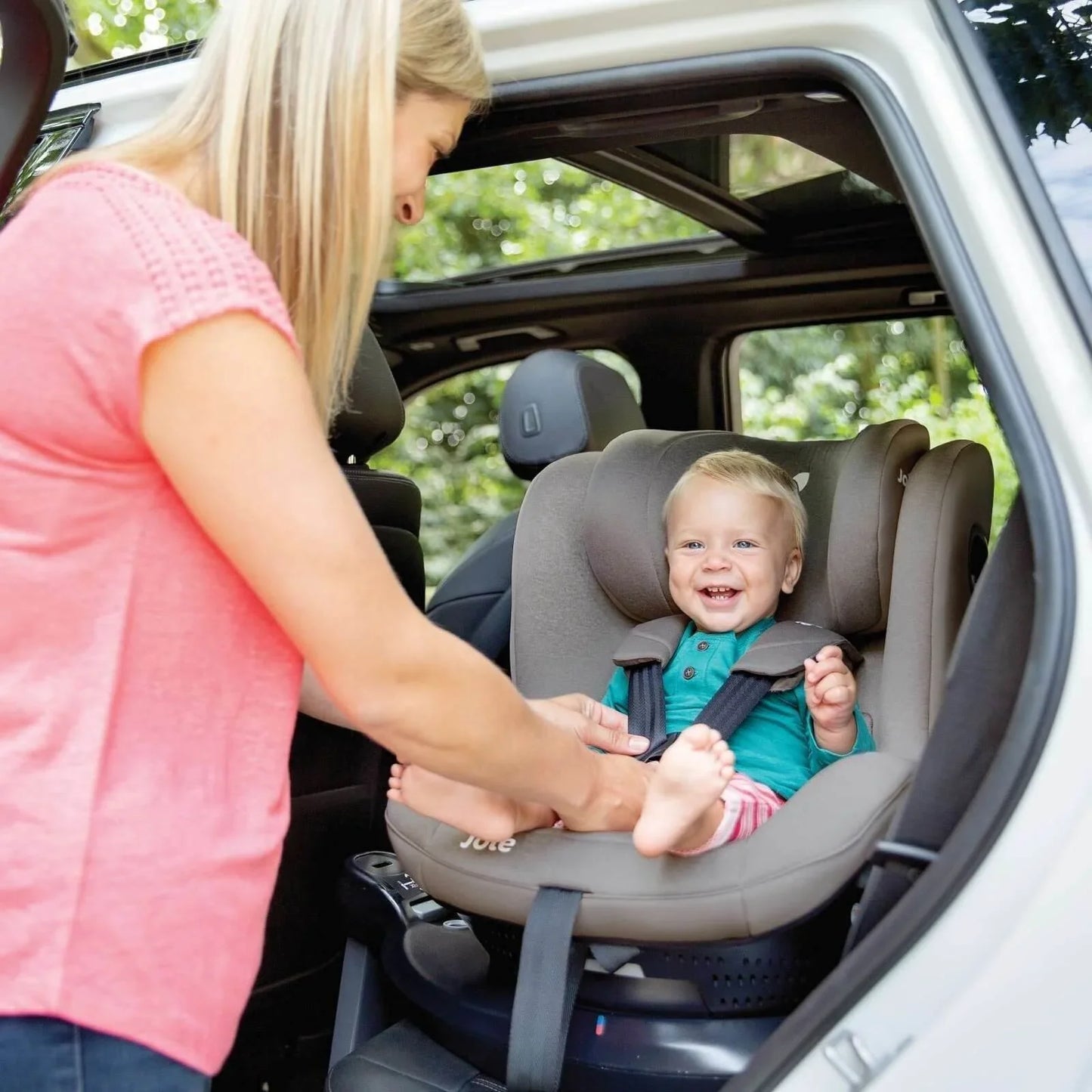 Joie i-Spin 360 i-Size 0+/1 Car Seat - Gray Flannel
