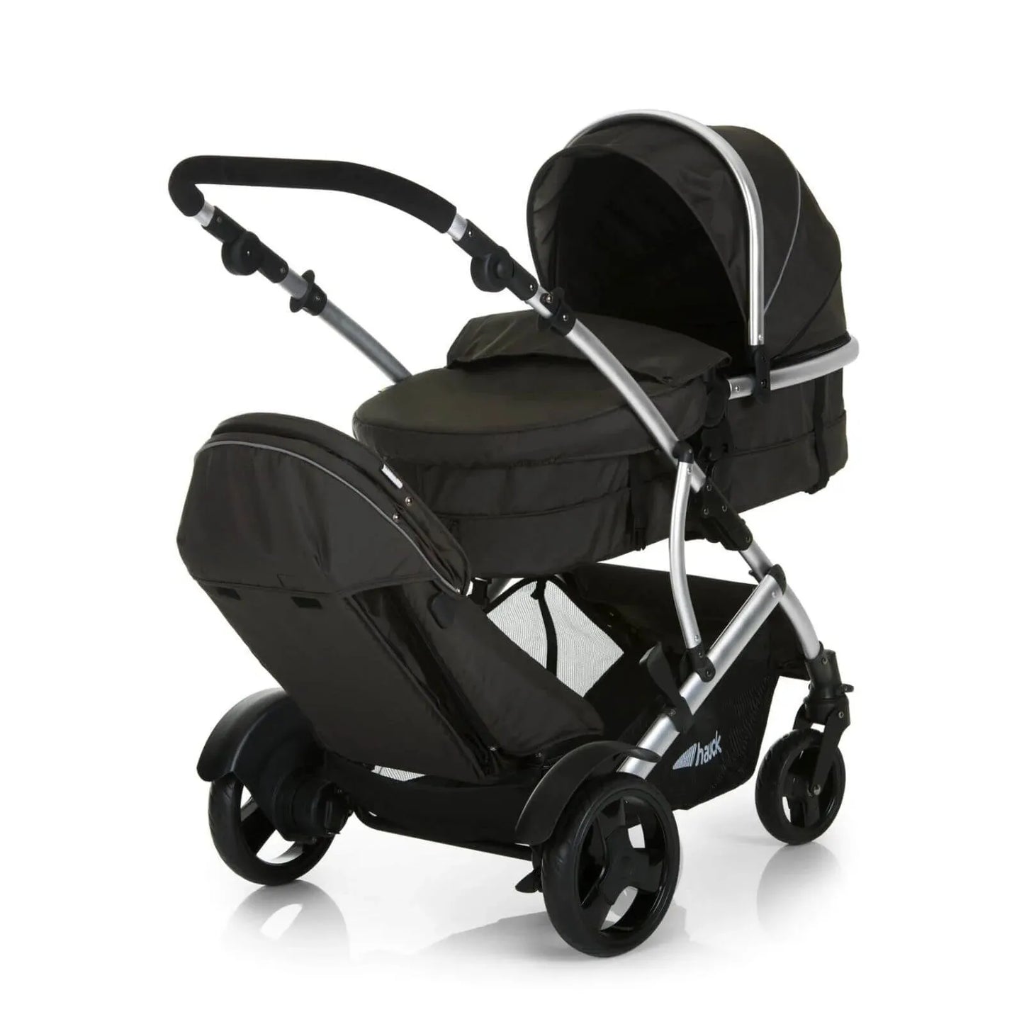 Hauck Duett 2 Tandem Pushchair - Black