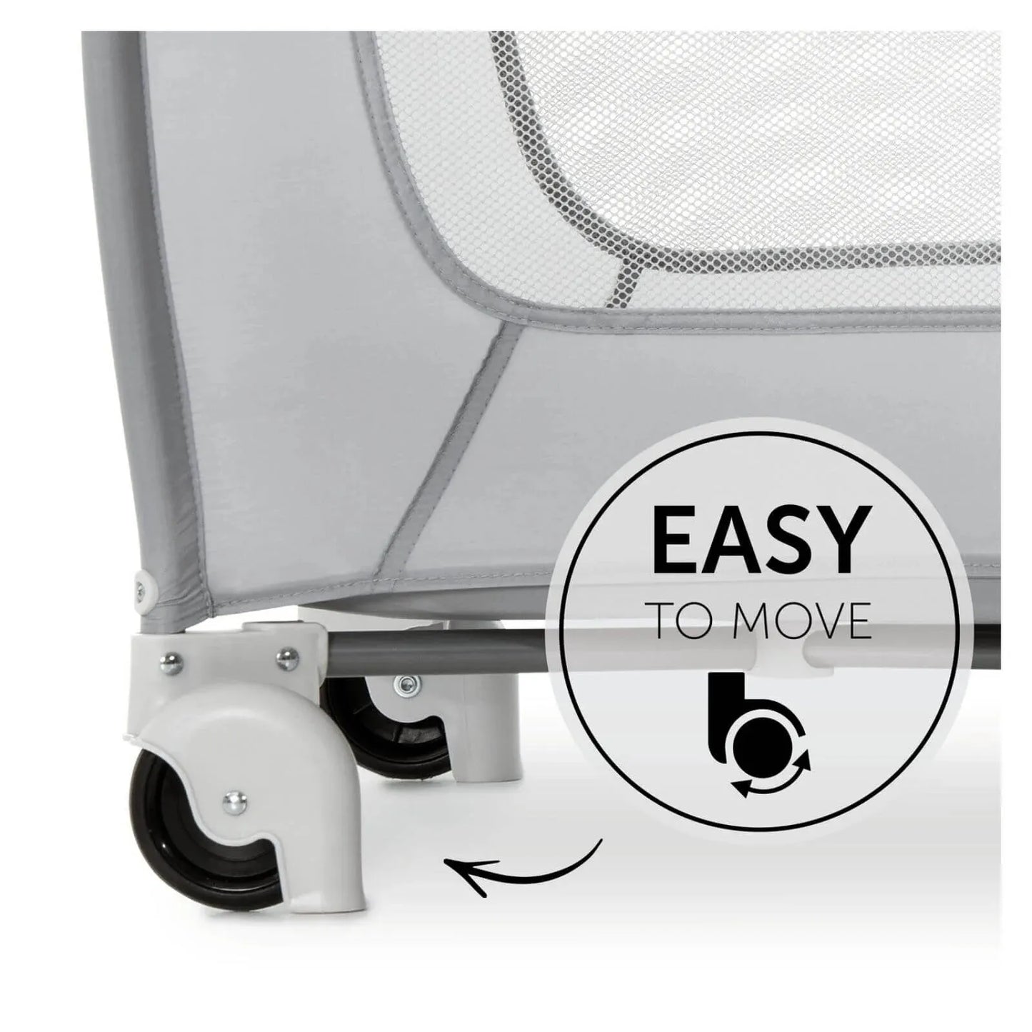 Hauck Sleep N Play Center Bassinet Travel Cot & Playpen - Stars