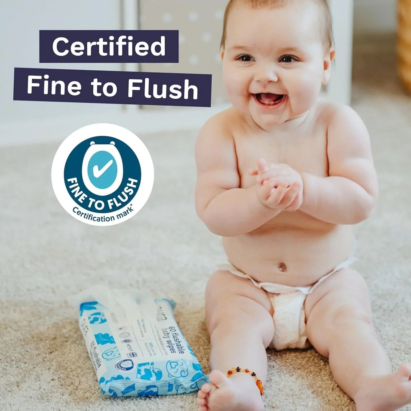 Pura Wipes Flushable 18x60 pcs