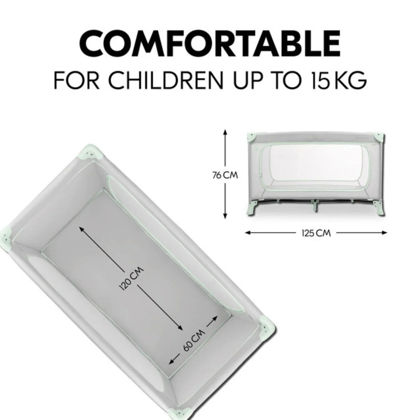 Hauck Dream N Play Plus - Mint