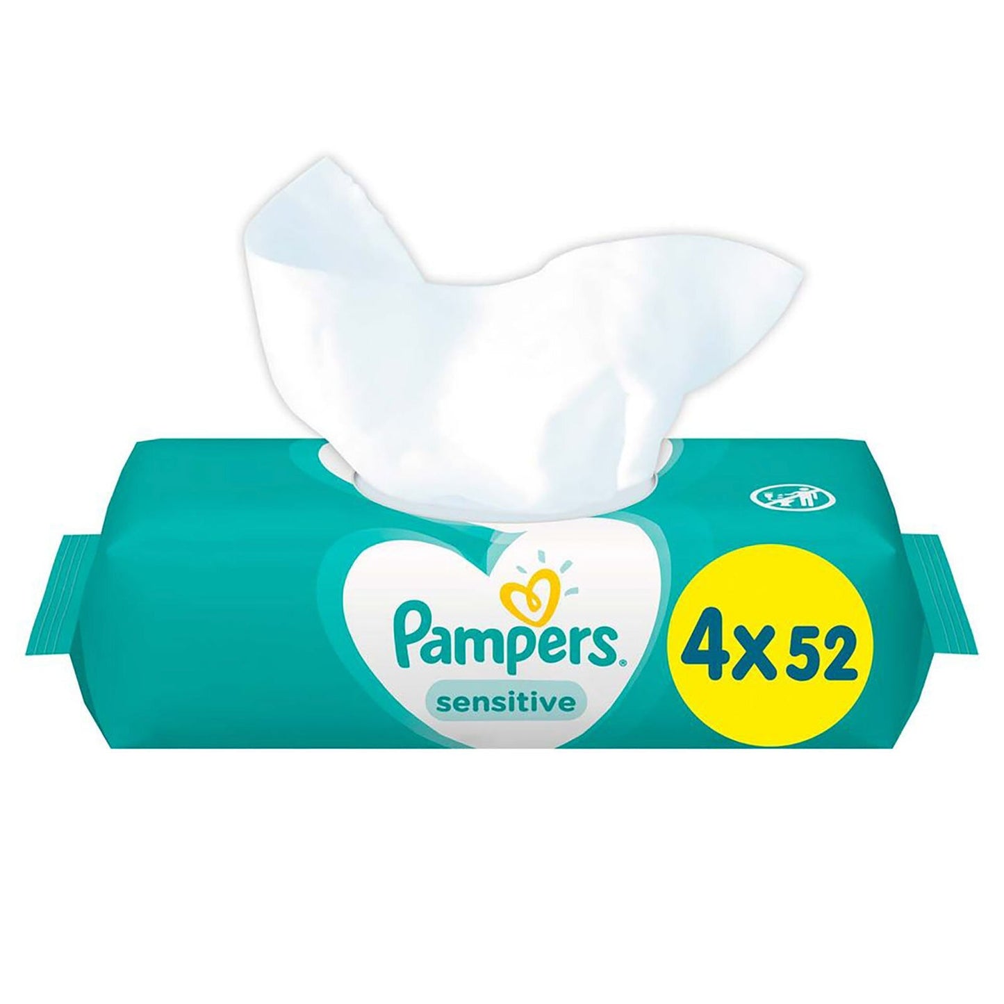 Pampers Baby Wipes Sensitive 4x52 pcs