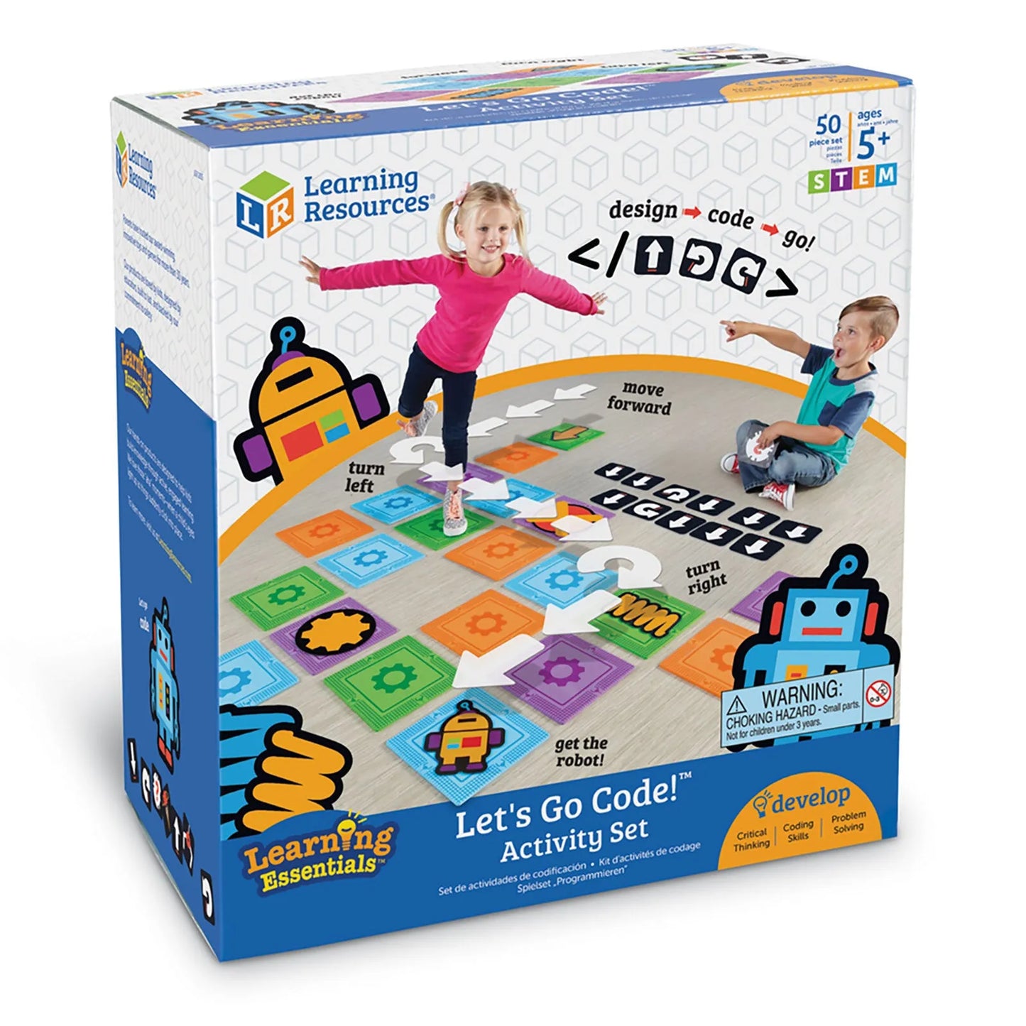 Learning Resources Lets Go Code Activity Set