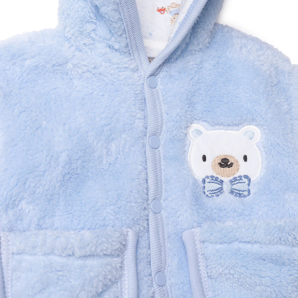 HelloBaby Cardigan - Blue