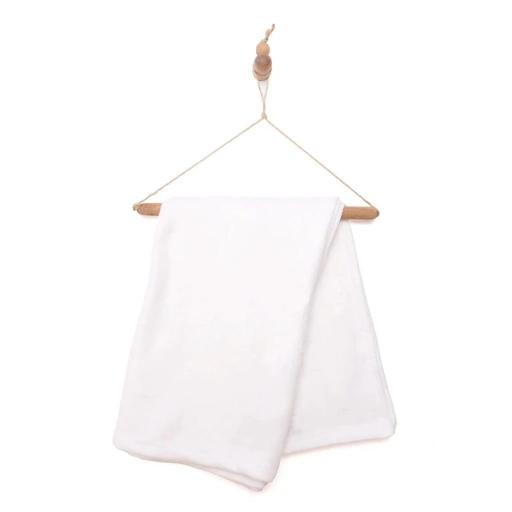 Mollia Unisex Blanket - Ecru