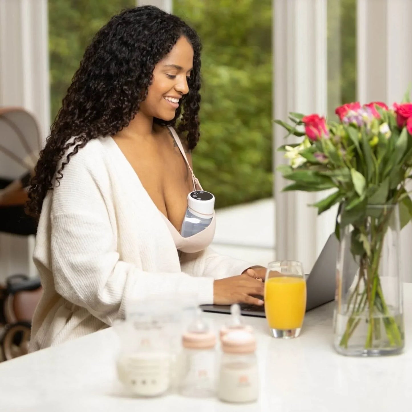 Fraupow Wearable Electric Breast Pump