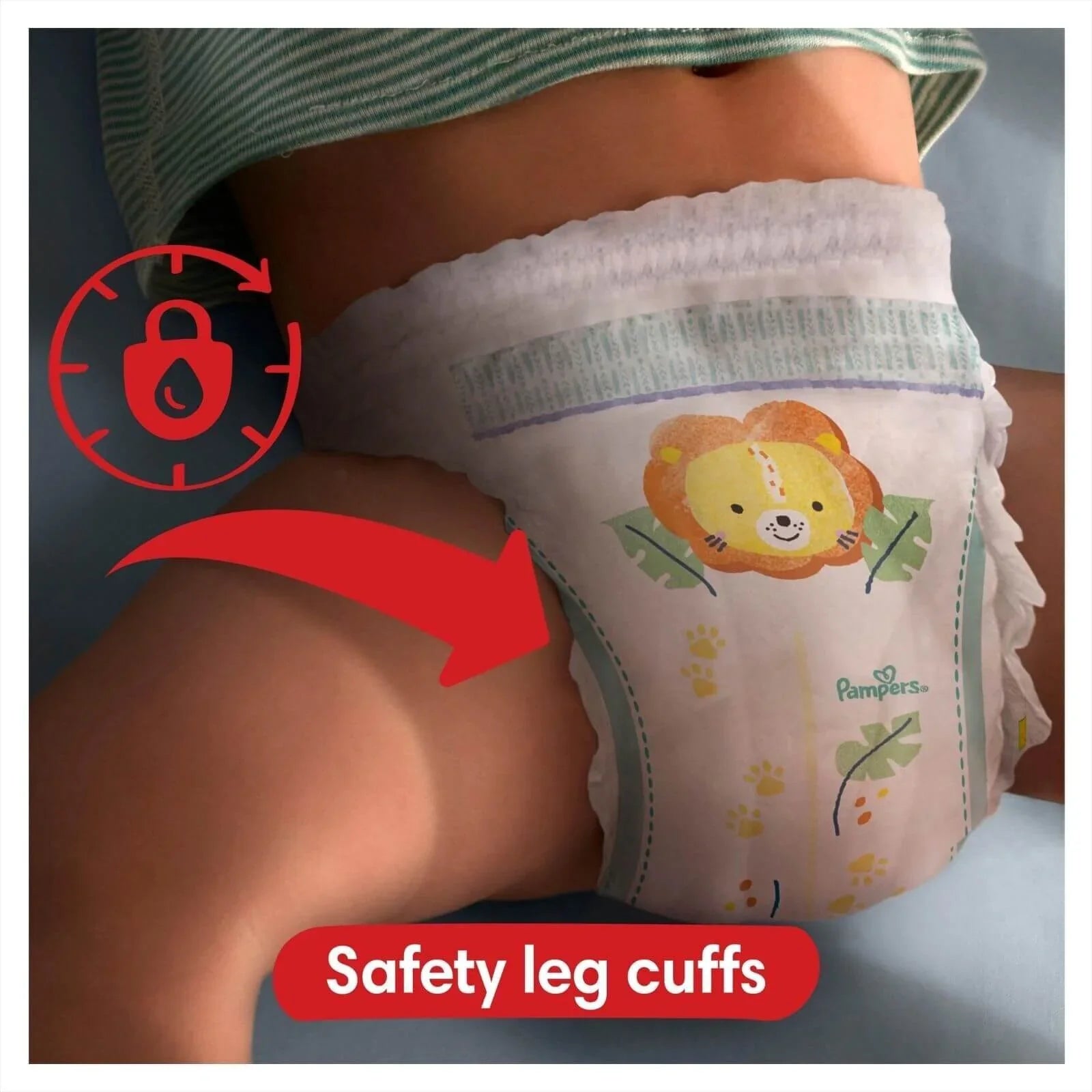 Pampers Baby Dry Nappy Pants Size 6 Jumbo Pack - 54 nappies