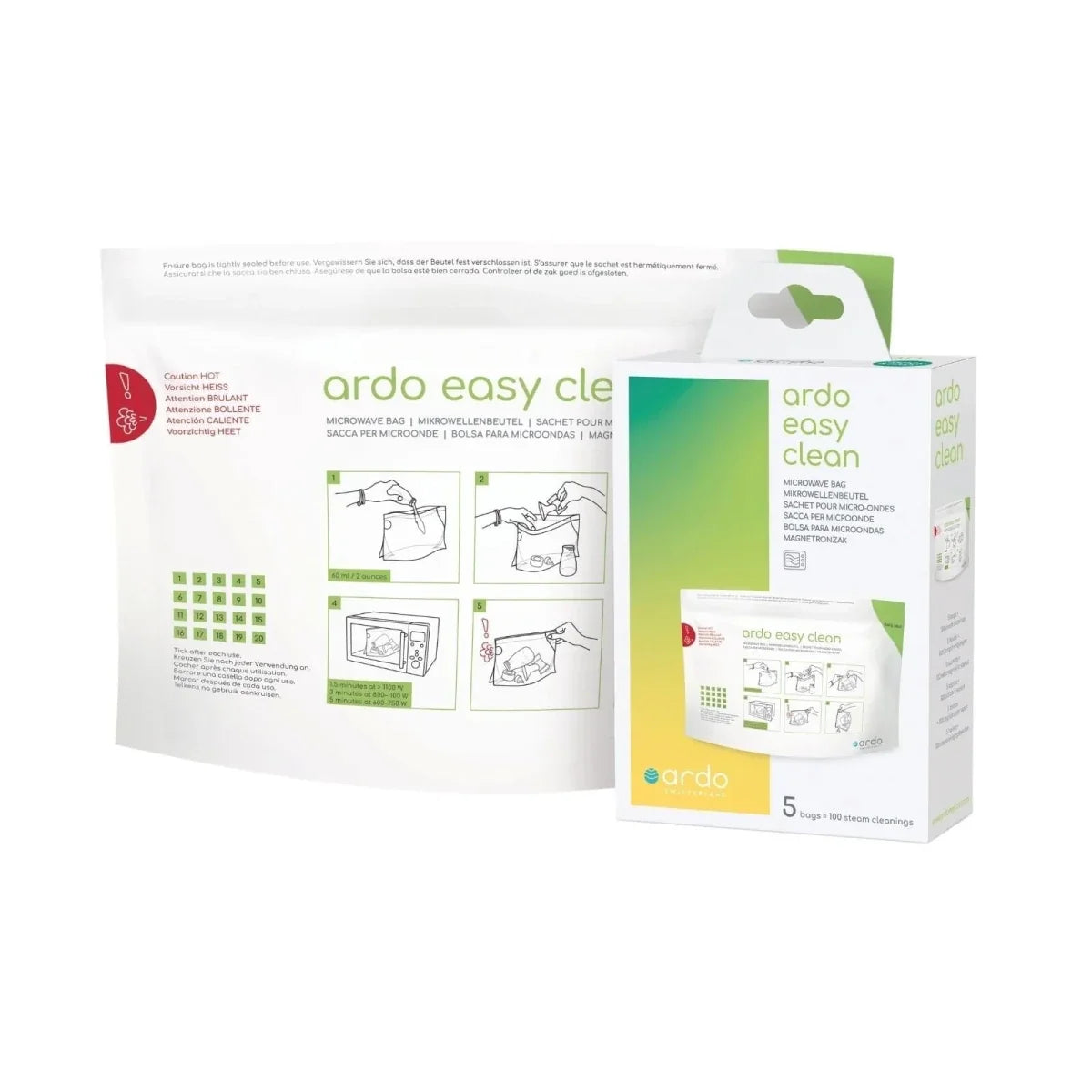 Ardo Easy Clean Microwave Bags