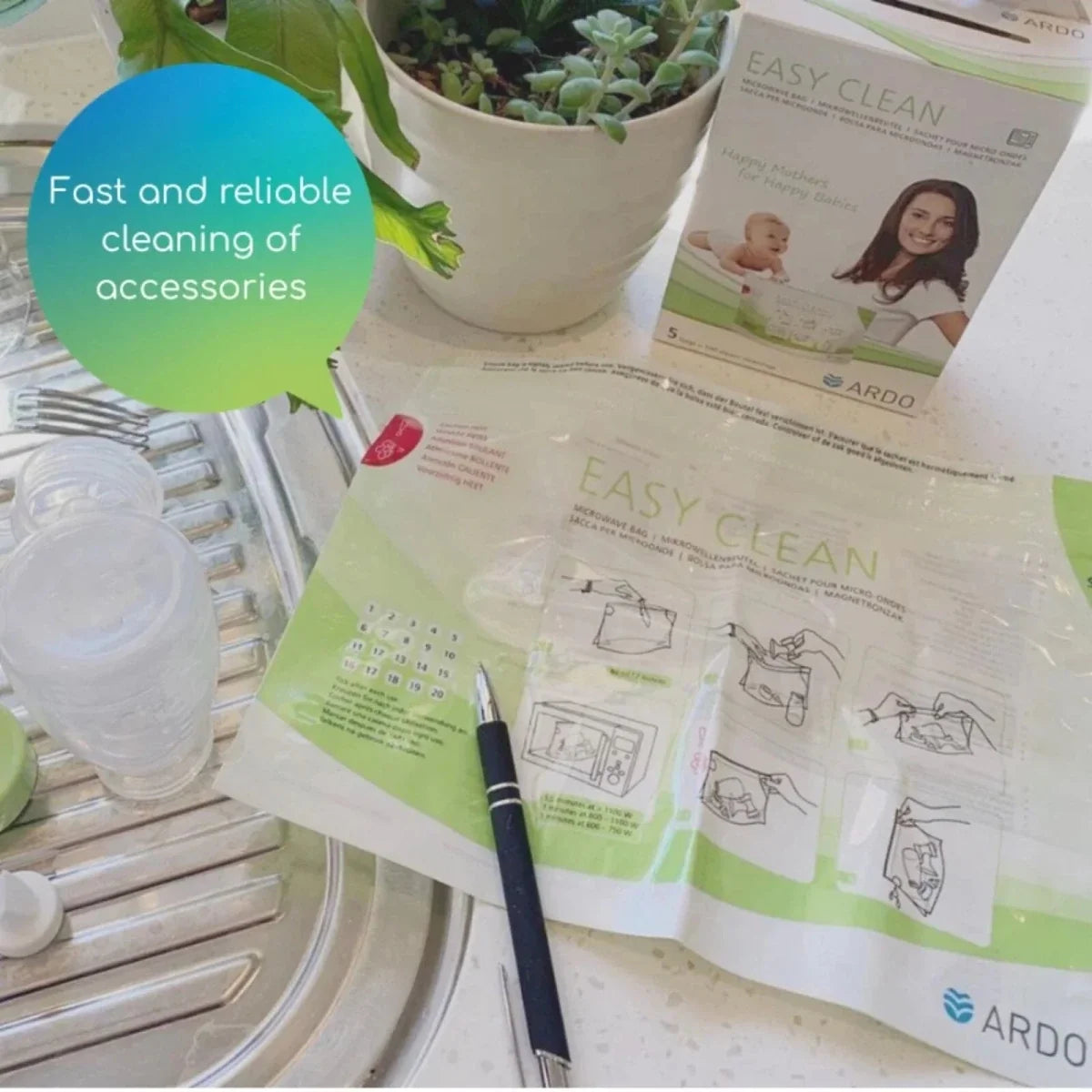 Ardo Easy Clean Microwave Bags