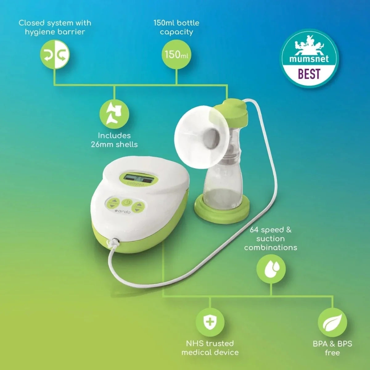 Ardo Single Pump Set for Calypso & Carum