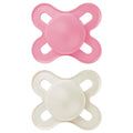 MAM Start Soother (0-2 Months) - Plain Pink (Pack of 2)