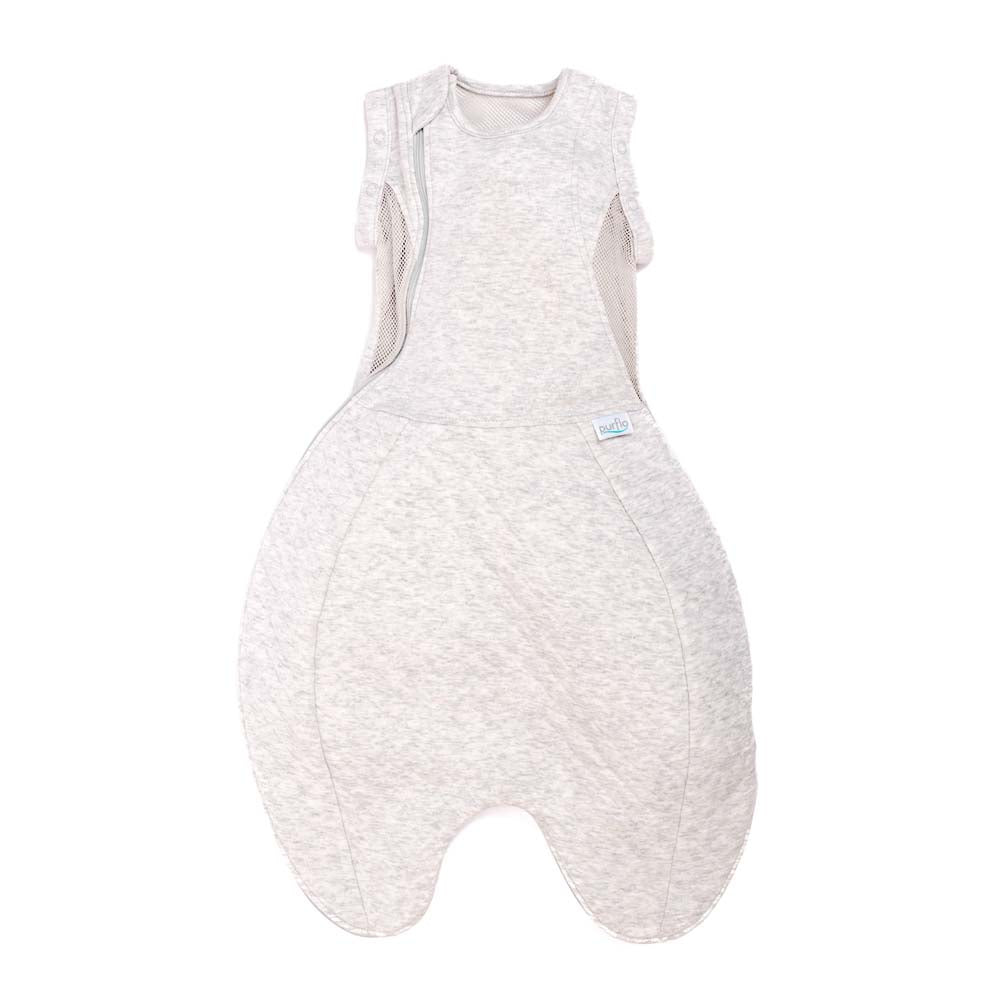 Purflo Swaddle To Sleep 2.5 Tog Sleeping Bag [0-4M] - (Available in Botanical/Grey/Nutmeg Design)