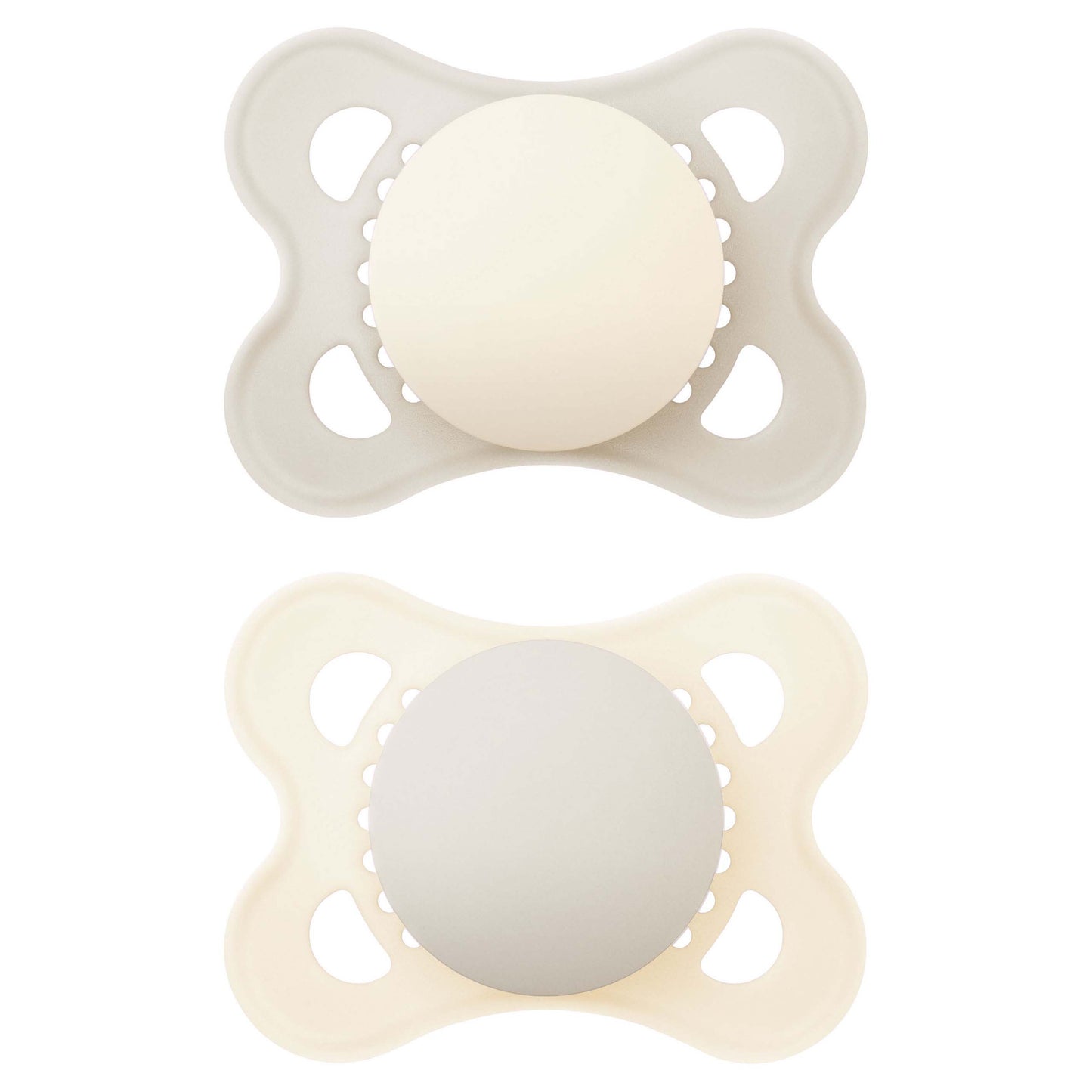 MAM Original Soother (0-6 Months) Plain - Unisex (Pack of 2)