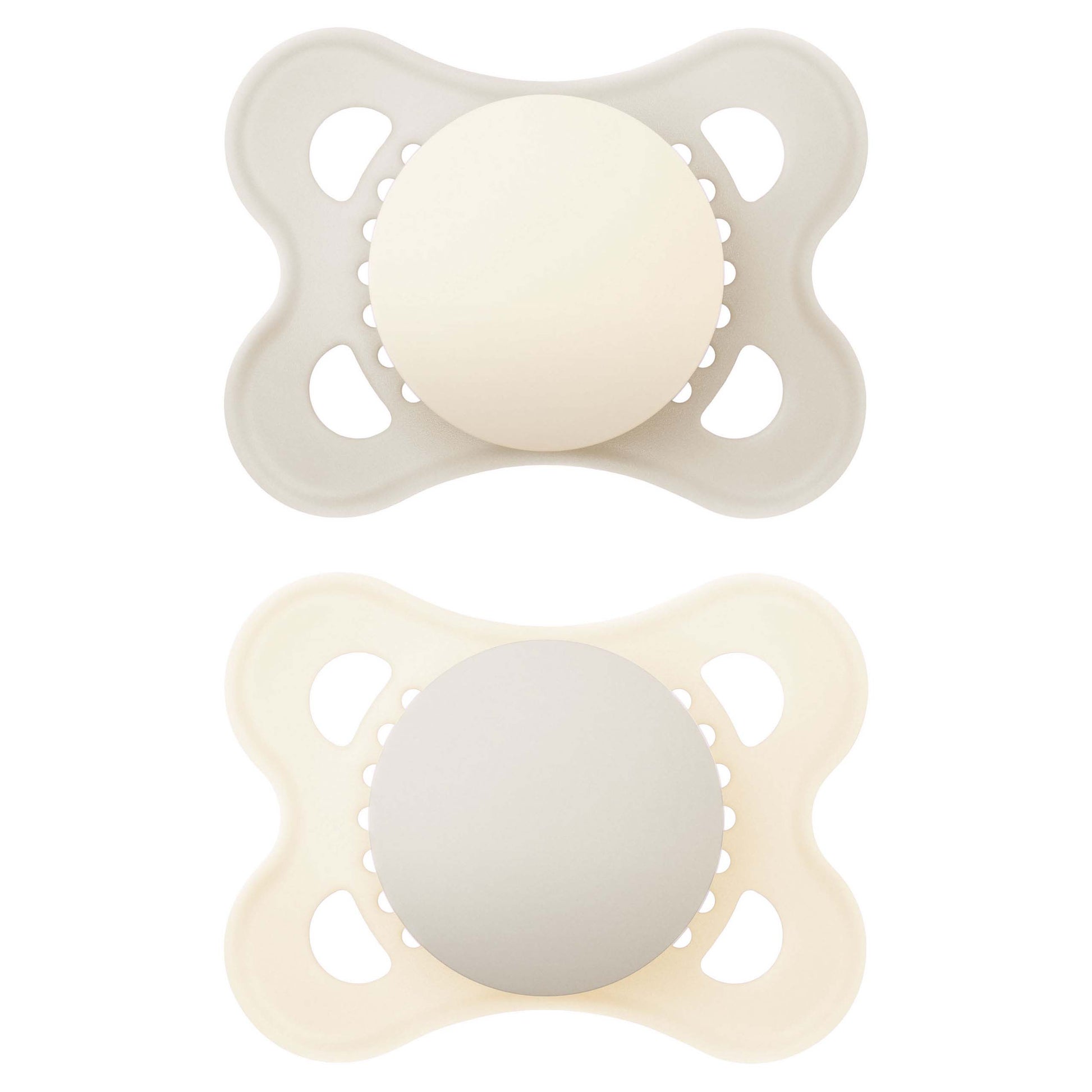 MAM Original Soother (0-6 Months) Plain - Unisex (Pack of 2)