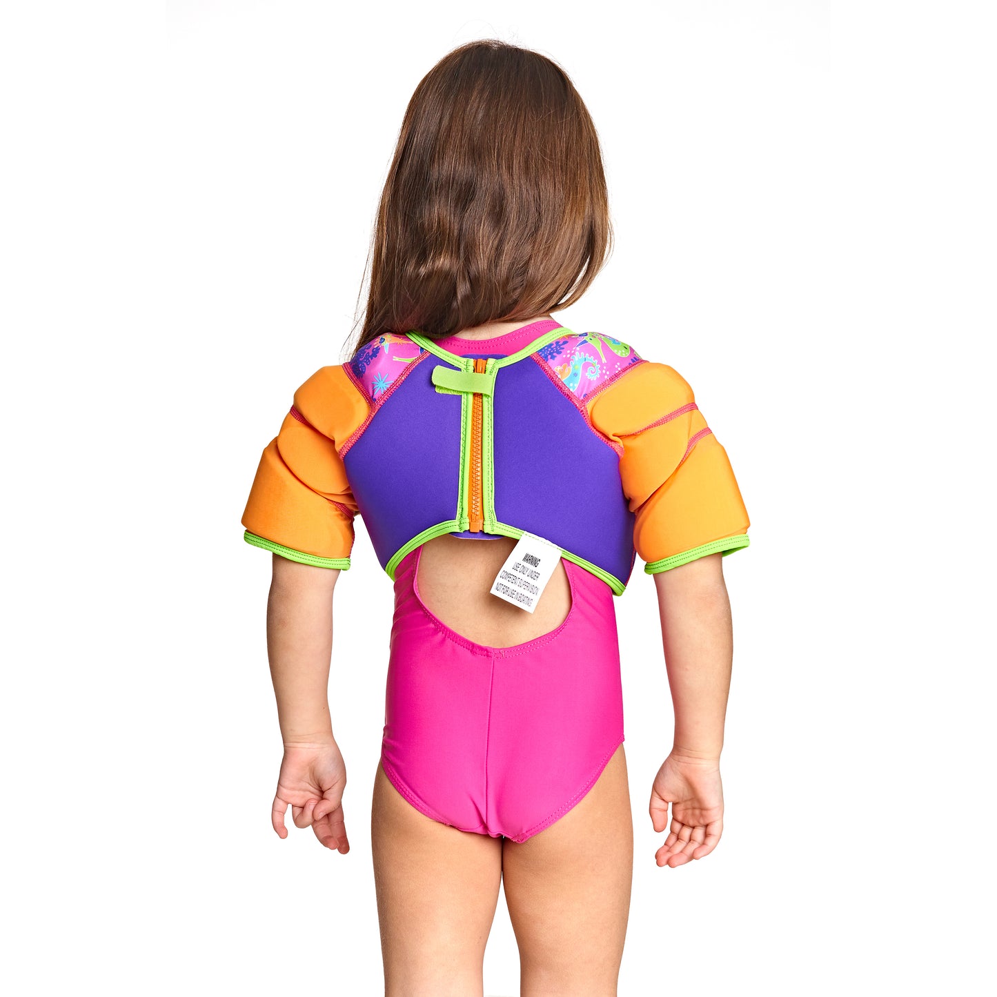Zoggs Water Wings Swim Vest - Sea Unicorn * Purple (1 - 2 Years)