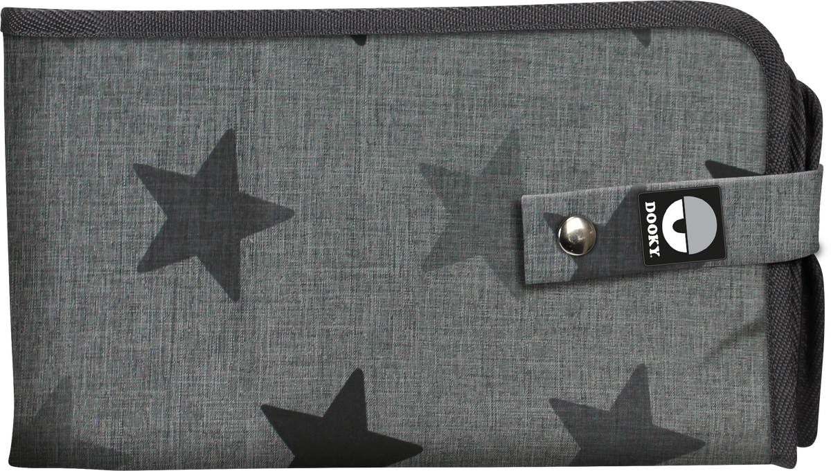 Dooky 3-In-1 Changing Pack Grey Stars