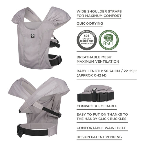 Dooky Splash Carrier (Grey)