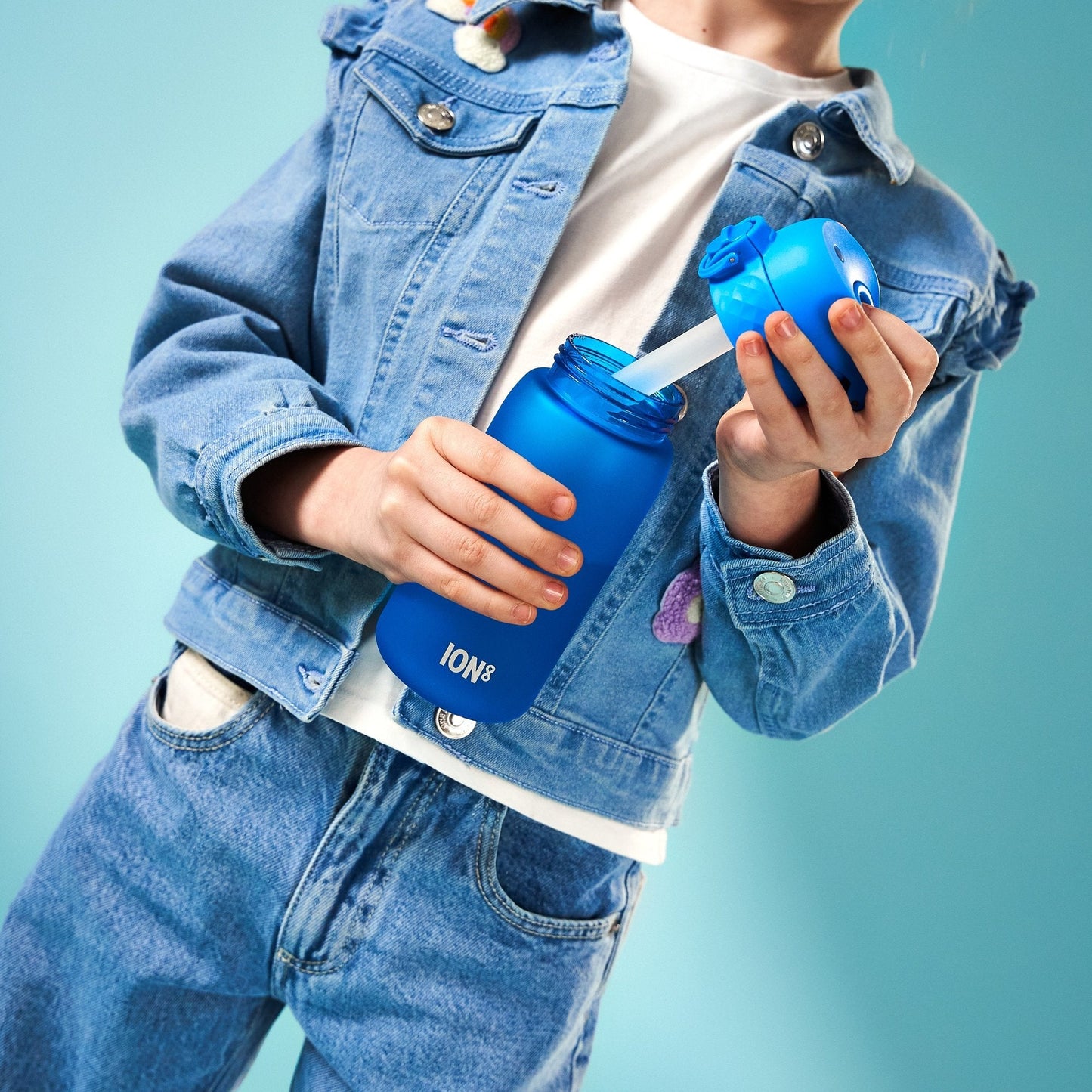 Small Straw for 300ml -400ml ION8 Bottles, Add-on Straw, Small