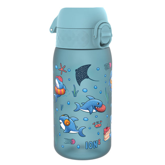 Leak Proof Kids Water Bottle, Recyclon, Sharks, 350ml (12oz)