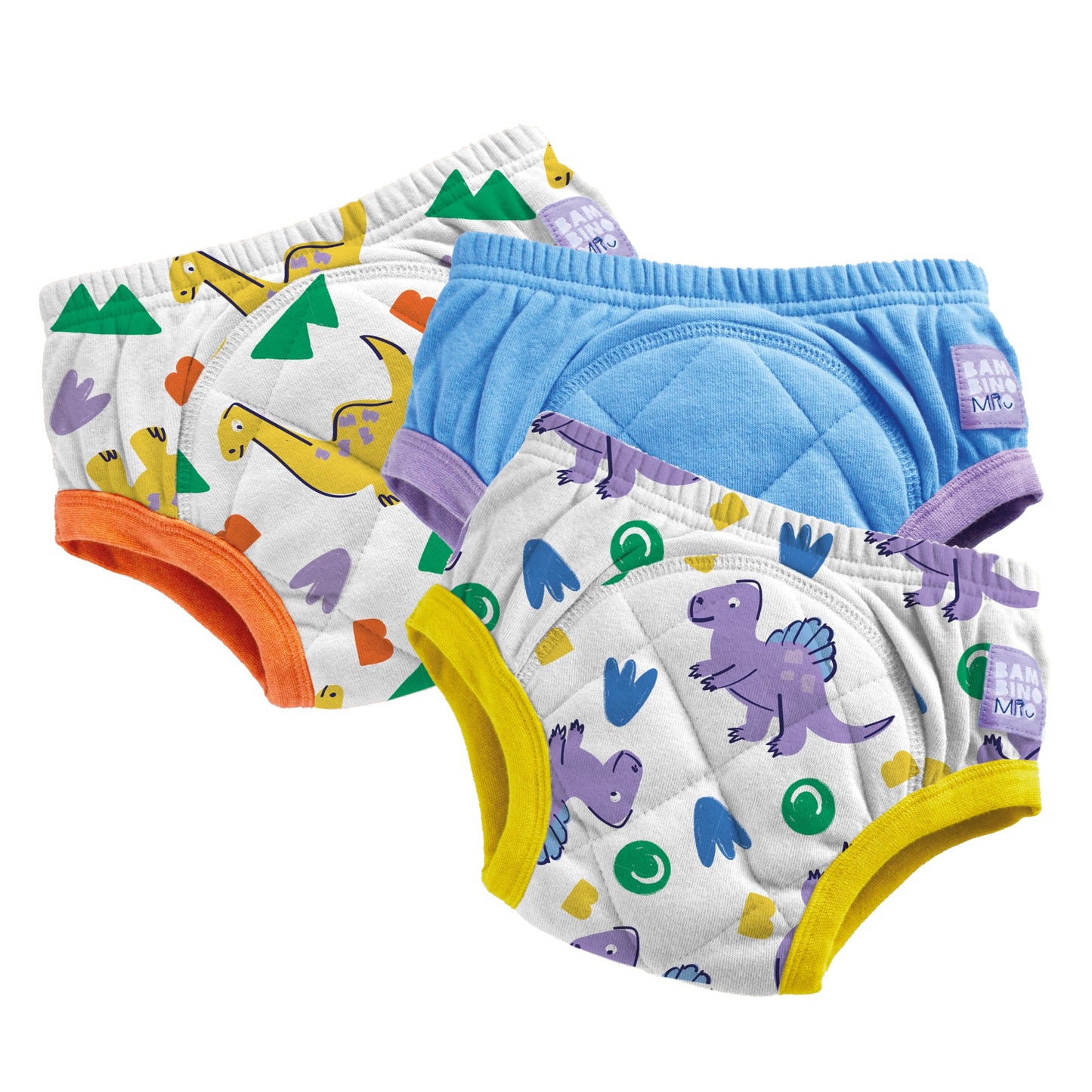 3 Pack Reusable Potty Training Pants in Brave Dinos - Enhanced Design