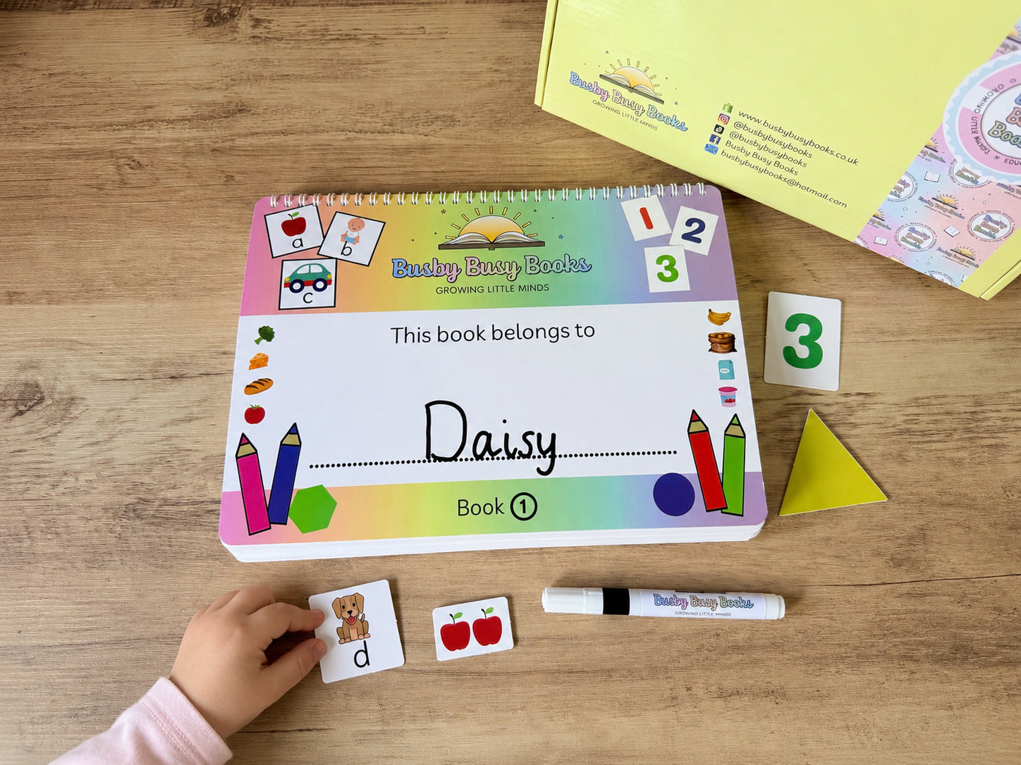 Book 1 - Age 2-4 Years - Toddler Busy Book
