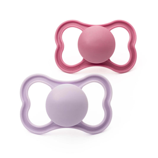 MAM Air Soother (6-18 Months) - Pink (Pack of 2)