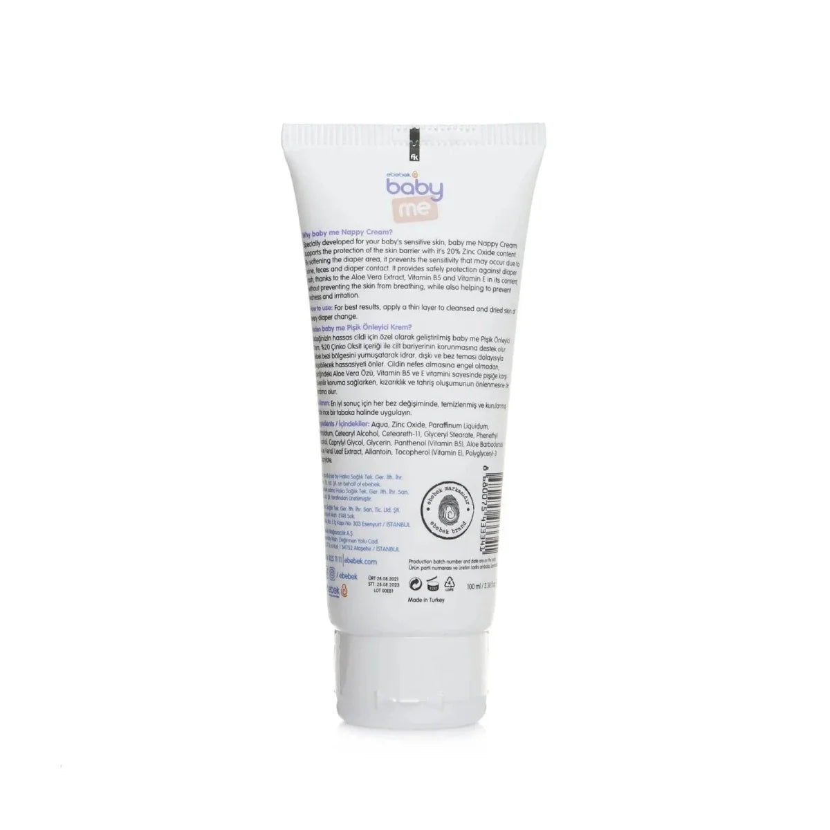 baby me Nappy Rash Cream 100ml