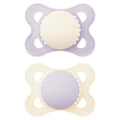 MAM Original Soother (0-6 Months) Plain - Girl (Pack of 2)