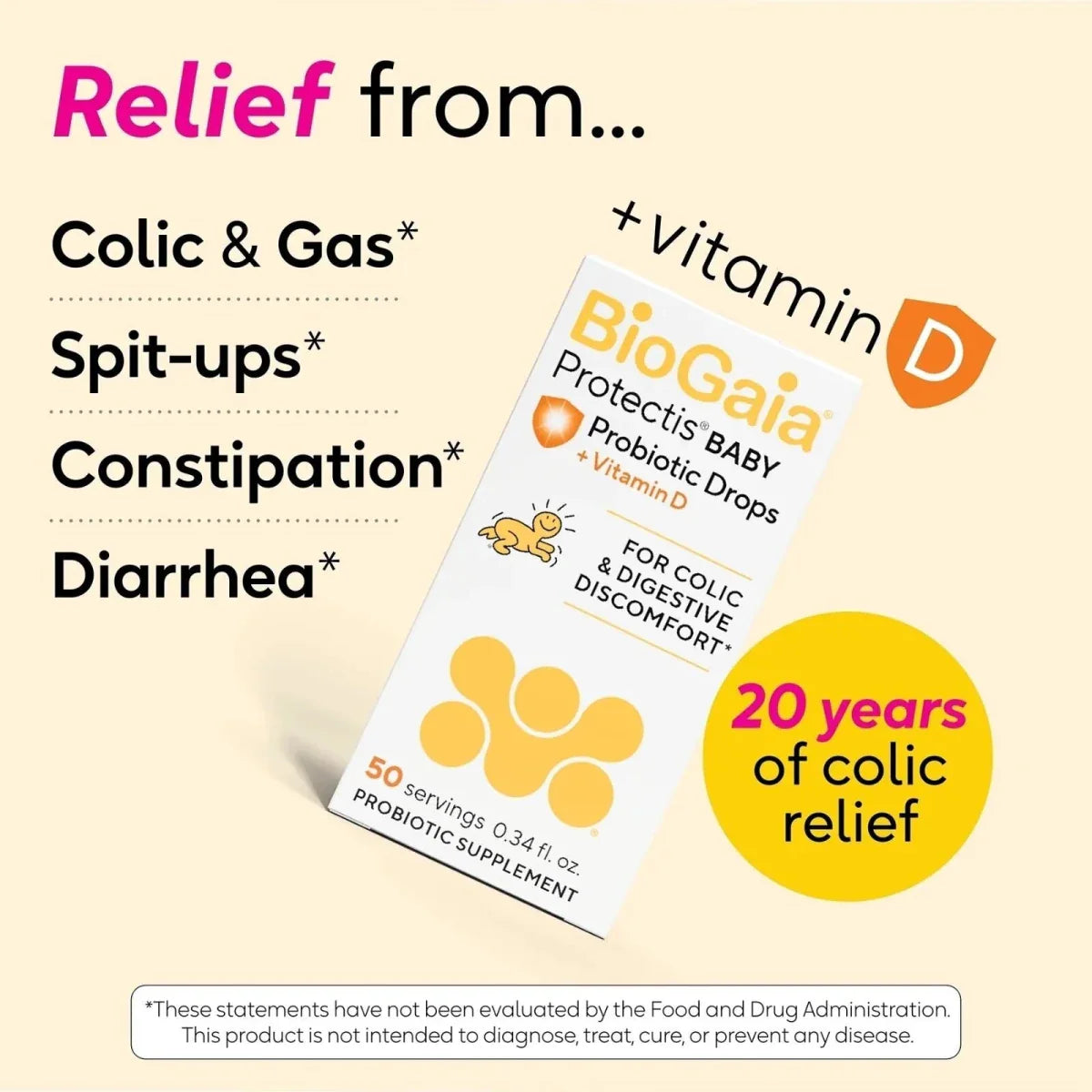 BioGaia Protectis Baby Drops with Vitamin D 10ml