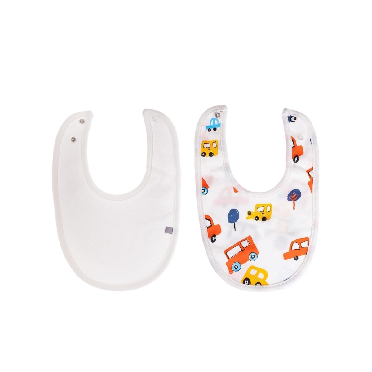 baby me Cars Baby Bib Pack of 2
