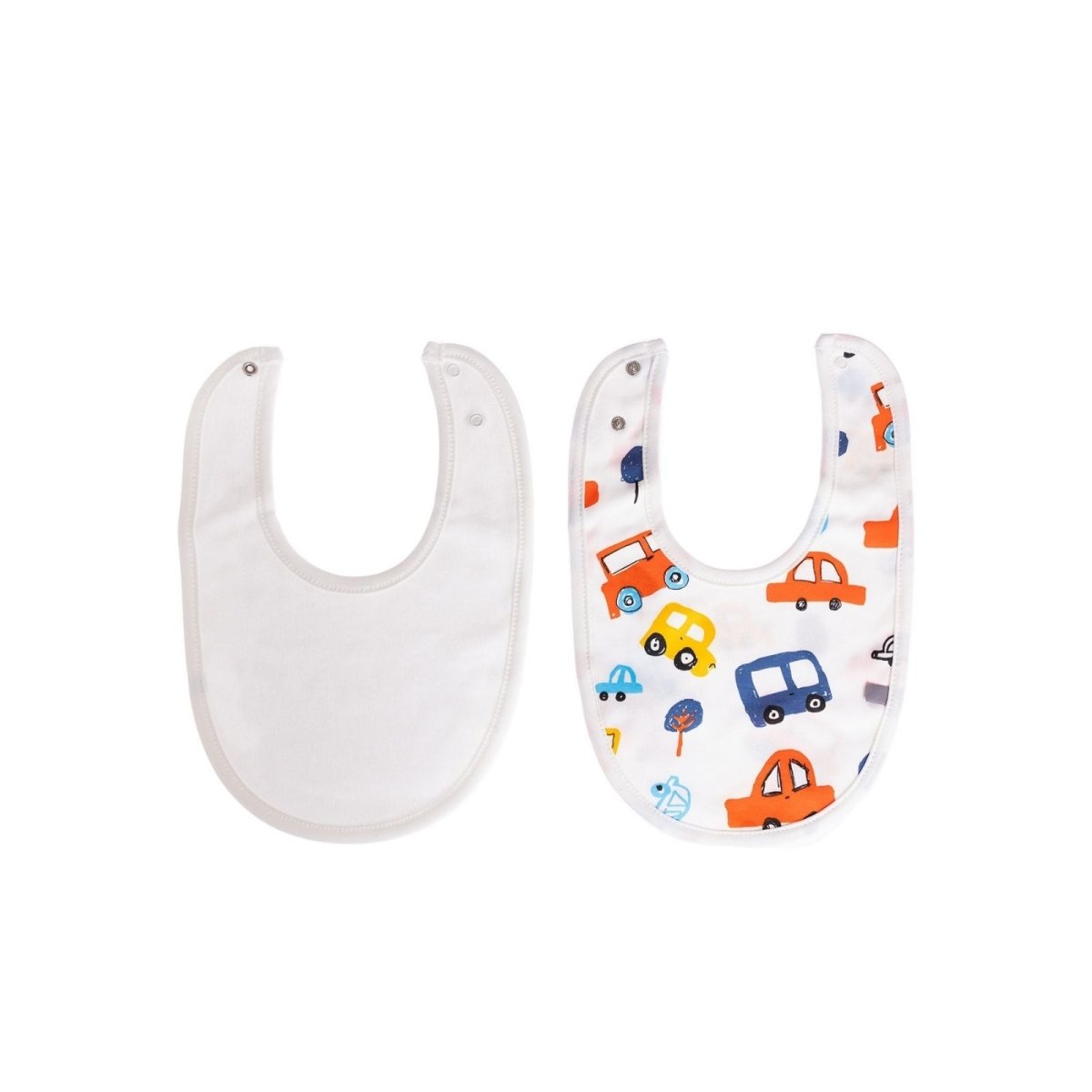 baby me Cars Baby Bib Pack of 2