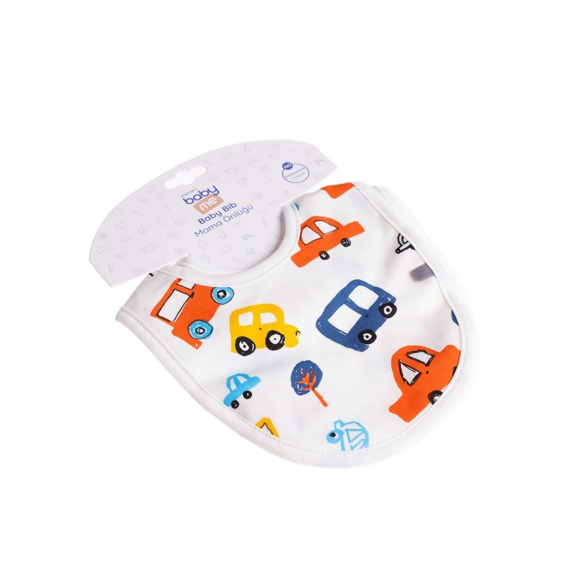 baby me Cars Baby Bib Pack of 2