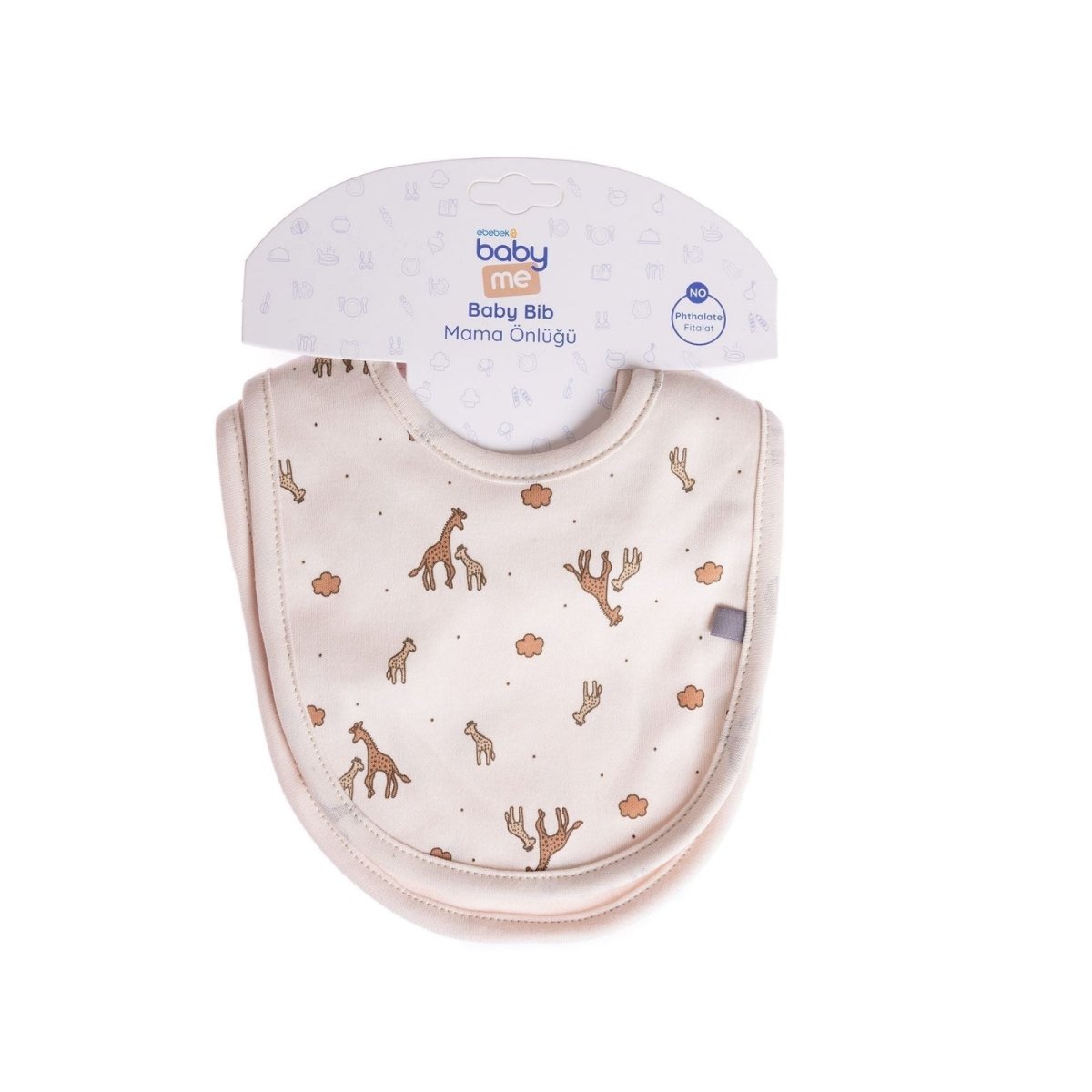baby me Giraffe Baby Bib Pack of 2