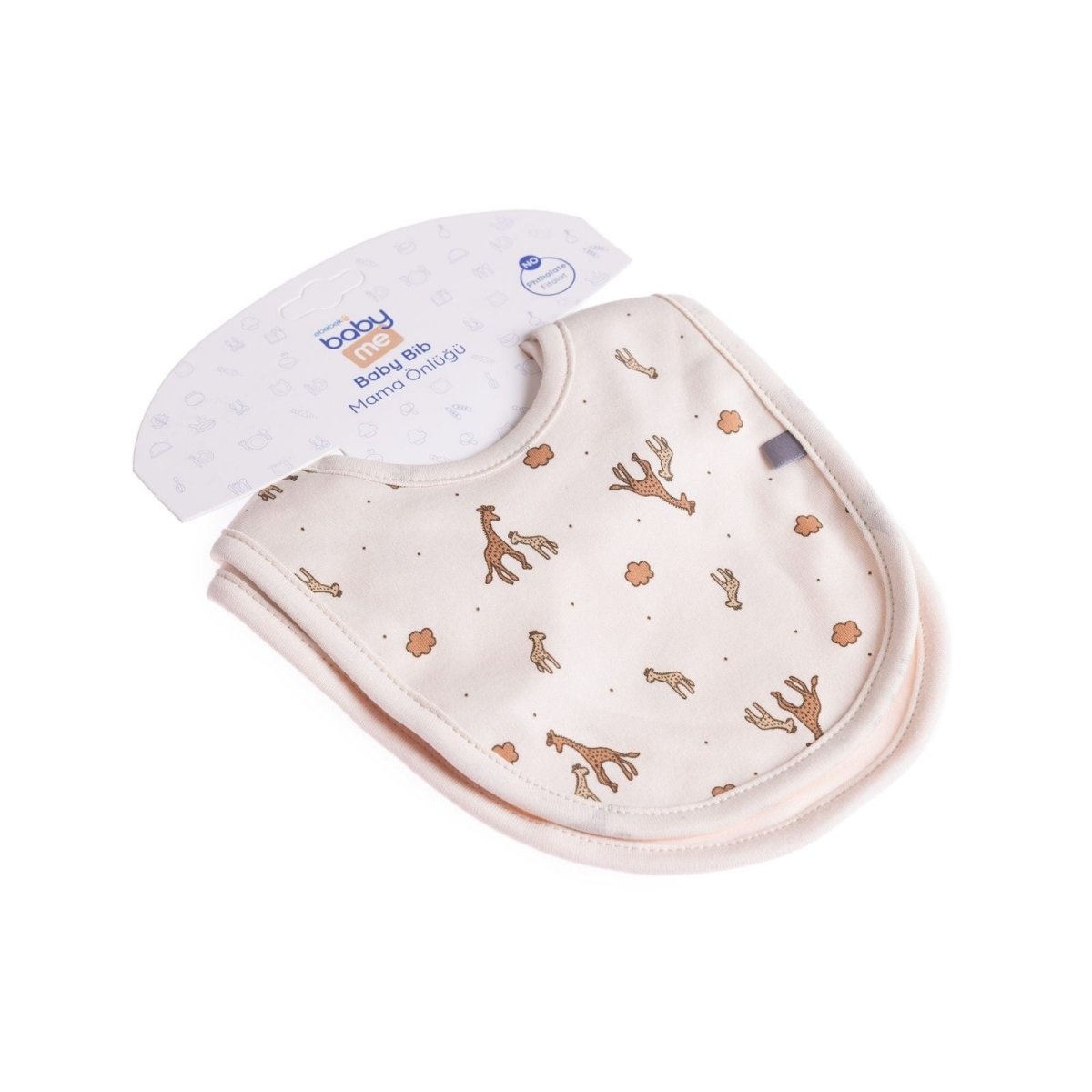 baby me Giraffe Baby Bib Pack of 2