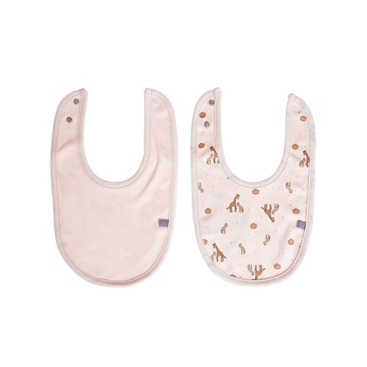 baby me Giraffe Baby Bib Pack of 2
