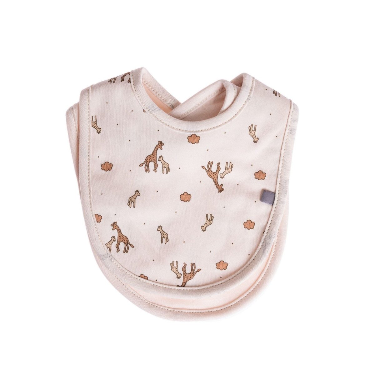 baby me Giraffe Baby Bib Pack of 2